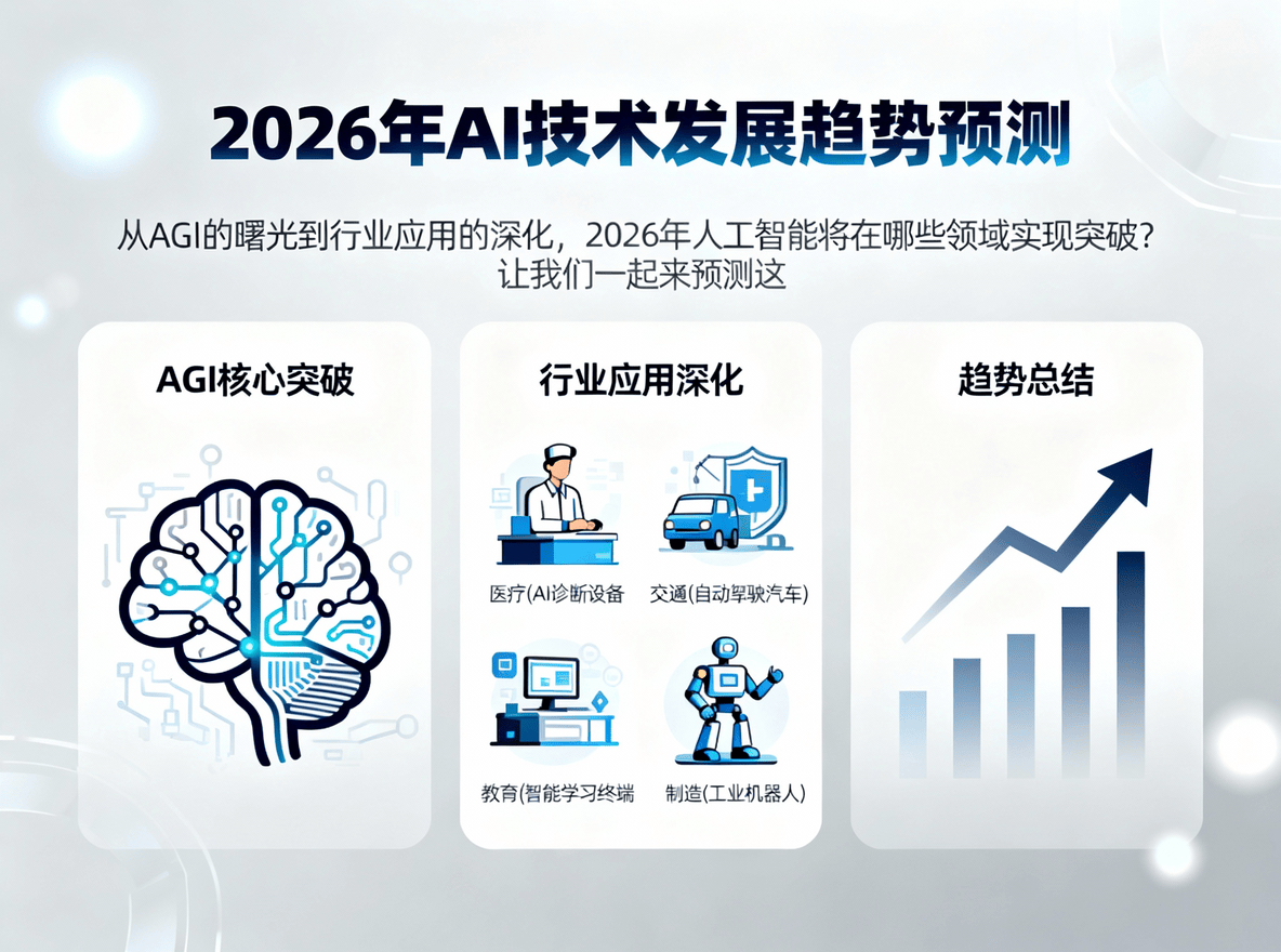 2026年AI技术发展趋势预测